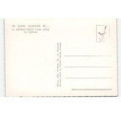 L'ETANG-VERGY: le château vue aérienne 10X15 - très bon état