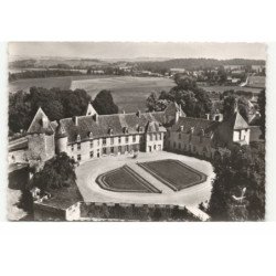 EPOISSES: le château vue aérienne 10X15 - très bon état