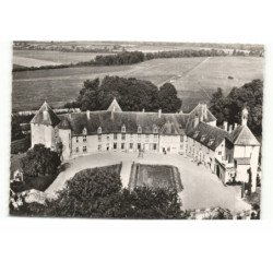 EPOISSES: le château vue aérienne 10X15 - très bon état