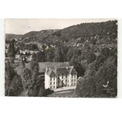 LUSIGNY-sur-OUCHE: le château vue générale vue aérienne 10X15 - très bon état