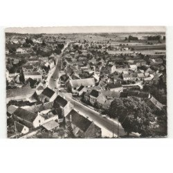 LADOI-SERRIGNY: vue panoramique de ladoix sur la route nationale N°74 vue aérienne 10X15 - très bon état