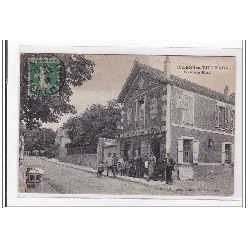 ISLE-les-VILLENOY : grande rue - tres bon etat