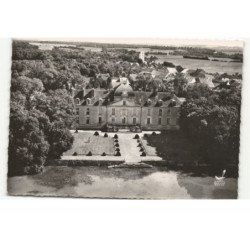 FONTAINE-FRANCAISE: le château vue aérienne 10X15 - très bon état