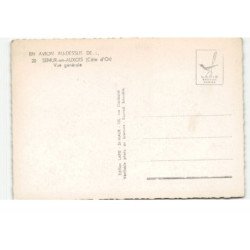 SEMUR-en-AUXOIS: vue générale vue aérienne 10X15 - très bon état