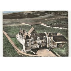 VOUGEOT: clos de vougeot édifié en 1551 vue aérienne 10X15 - très bon état