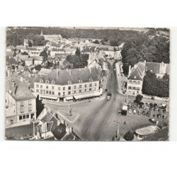 CHATILLON-sur-SEINE: la grande place vue aérienne 10X15 - très bon état