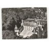 BUSSY-RABUTIN: le château XVe siècle modifié au XVIe siècle vue aérienne 10X15 - très bon état
