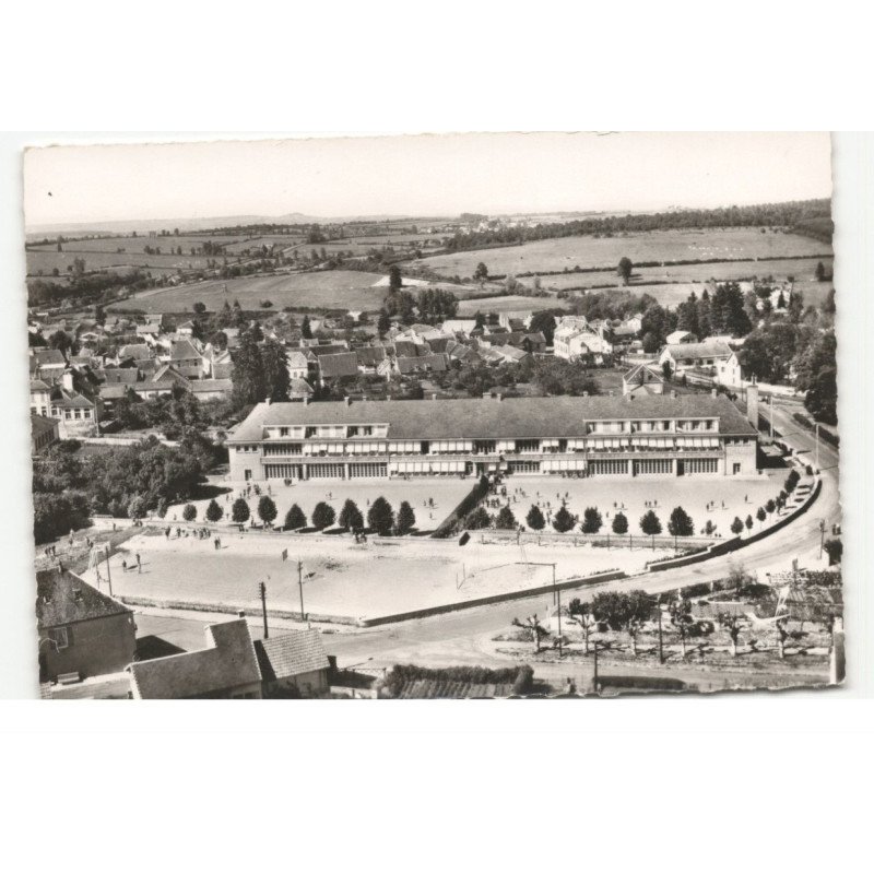 ARNAY-le-DUC: le groupe scolaire vue aérienne 10X15 - très bon état