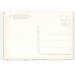 ARNAY-le-DUC: l'église saint-laurent vue aérienne 10X15 - très bon état