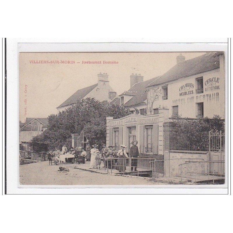 VILLIERS-sur-MORIN : restaurant borniche - tres bon etat
