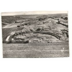 ALISE SAINTE-REINE: vue d'ensemble sur les fouilles et théâtre gallo romain vue aérienne 10X15 - très bon état