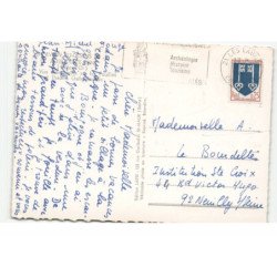 ALISE SAINTE-REINE: vue d'ensemble sur les fouilles et théâtre gallo romain vue aérienne 10X15 - très bon état