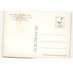 ALISE SAINTE-REINE: l'église saint-léger et l'abside du 10e siècle vue aérienne 10X15 - très bon état