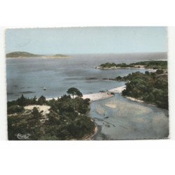 POINTE SAINT-CYPRIEN: la plage vue aérienne 10X15 - très bon état