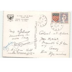 POINTE SAINT-CYPRIEN: la plage vue aérienne 10X15 - très bon état