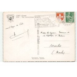 CORTE: vue panoramique vue aérienne 10X15 - très bon état