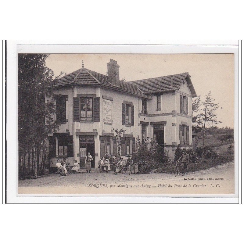 SORQUES : hotel du pont de la gravine - tres bon etat