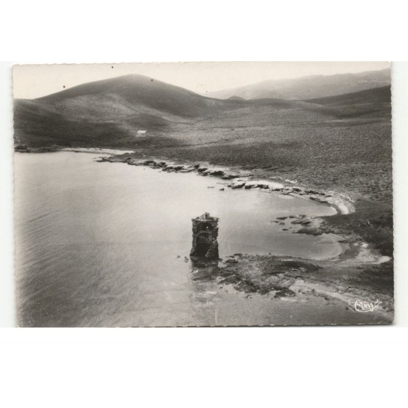 CAP-CORSE: la tour sainte-marie vue aérienne 10X15 - très bon état