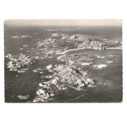 BONIFACIO: iles de lavezzi et de cavallo vue aérienne 10X15 - très bon état