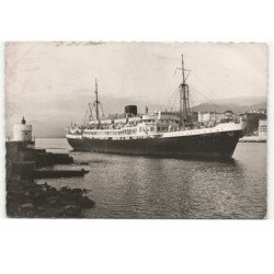 BASTIA: le paquebot "sampiero-corso" vue aérienne 10X15 - très bon état