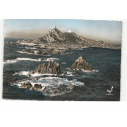 ILES SANGUINAIRES: vue générale vue aérienne 10X15 - très bon état