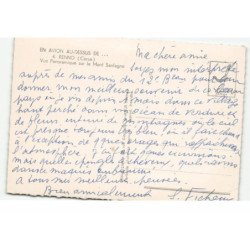 RENNO: vue panoramique sur le mont santagno vue aérienne 10X15 - état