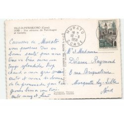 VILLE-DI-PIETRABUGNO: pietrabugno et gaitello vue aérienne 10X15 - très bon état