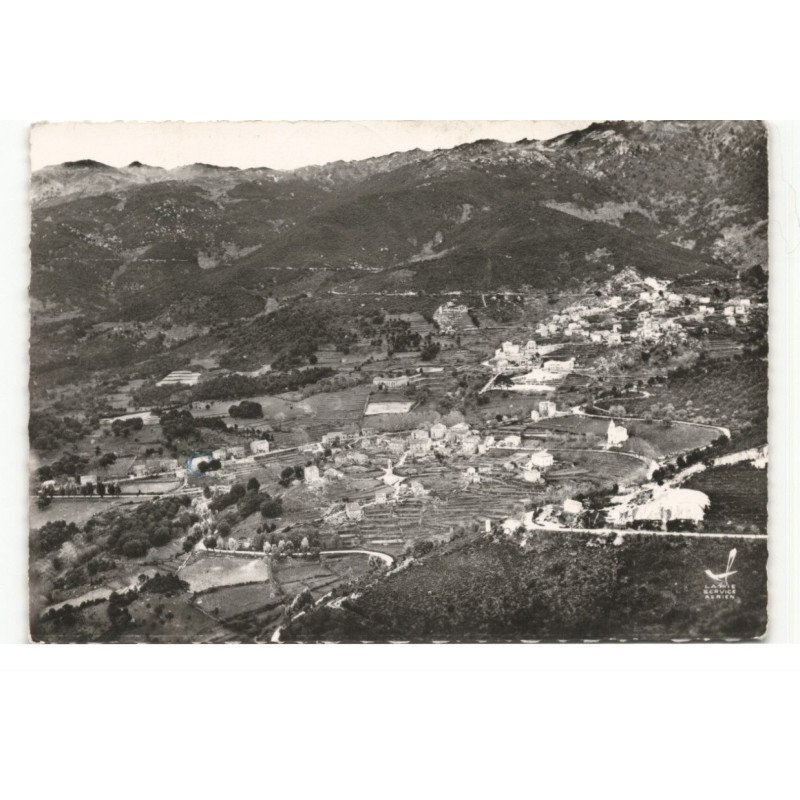 PETRETO-BICCHISANO: vue générale vue aérienne 10X15 - très bon état