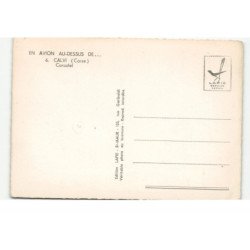 CALVI: corsotel vue aérienne 10X15 - très bon état