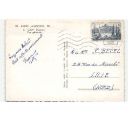 CALVI: vue générale vue aérienne 10X15 - très bon état