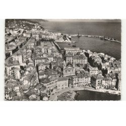 BASTIA: le nouveau port et l'église saint-jean vue aérienne 10X15 - très bon état