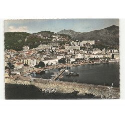 AJACCIO: vue générale vue aérienne 10X15 - très bon état