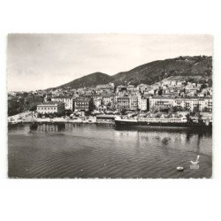 AJACCIO: le port vue aérienne 10X15 - très bon état