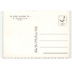 AJACCIO: le port vue aérienne 10X15 - très bon état