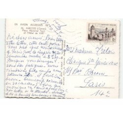 AJACCIO: place maréchal foch et l'hôtel de ville vue aérienne 10X15 - très bon état