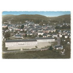 MEYMAC: le cours complémentaire et vue générale vue aérienne 10X15 - très bon état