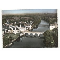 LARCHE: le pont sur la vézère vue aérienne 10X15 - très bon état