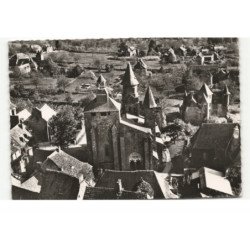 COLLONGES-le-ROUGE: l'église vue aérienne 10X15 - très bon état