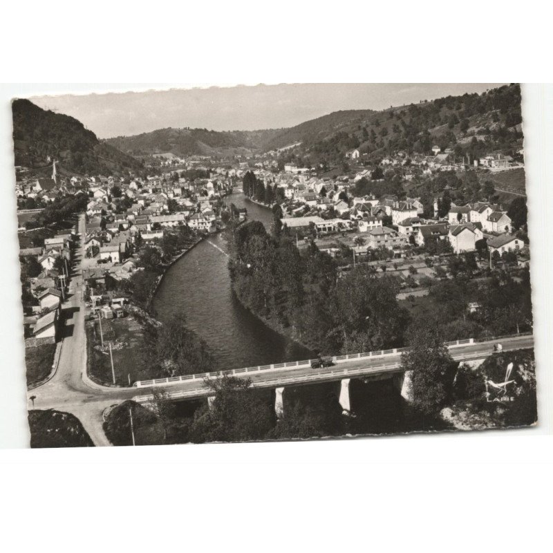 BORT-les-ORGUES: vue aérienne 10X15 - très bon état