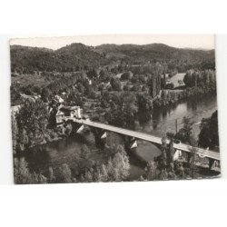BEAULIEU-ALTILLAC: le pont sur la dordogne vue aérienne 10X15 - très bon état