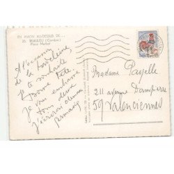 BEAULIEU: place marbot vue aérienne 10X15 - très bon état