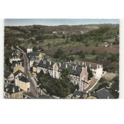 ALLASSAC: cours complémentaire vue aérienne 10X15 - très bon état