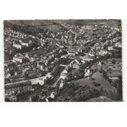 TULLE: vue panoramique de la ville vue aérienne 10X15 - très bon état