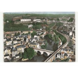 UZERCHE: la perle du limousin, vue générale vue aérienne 10X15 - très bon état