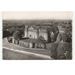 POMPADOUR: le château vue aérienne 10X15 - très bon état