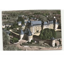 POMPADOUR: le château vue aérienne 10X15 - très bon état