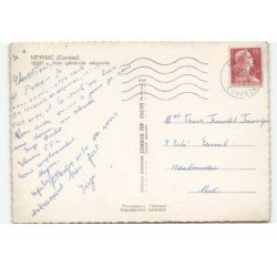 MEYMAC: vue générale vue aérienne 10X15 - très bon état