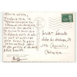 MARCILLAC-la-CROZE: vue générale vue aérienne 10X15 - très bon état