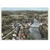 LARCHE: vue générale, le pont sur la vezère vue aérienne 10X15 - très bon état