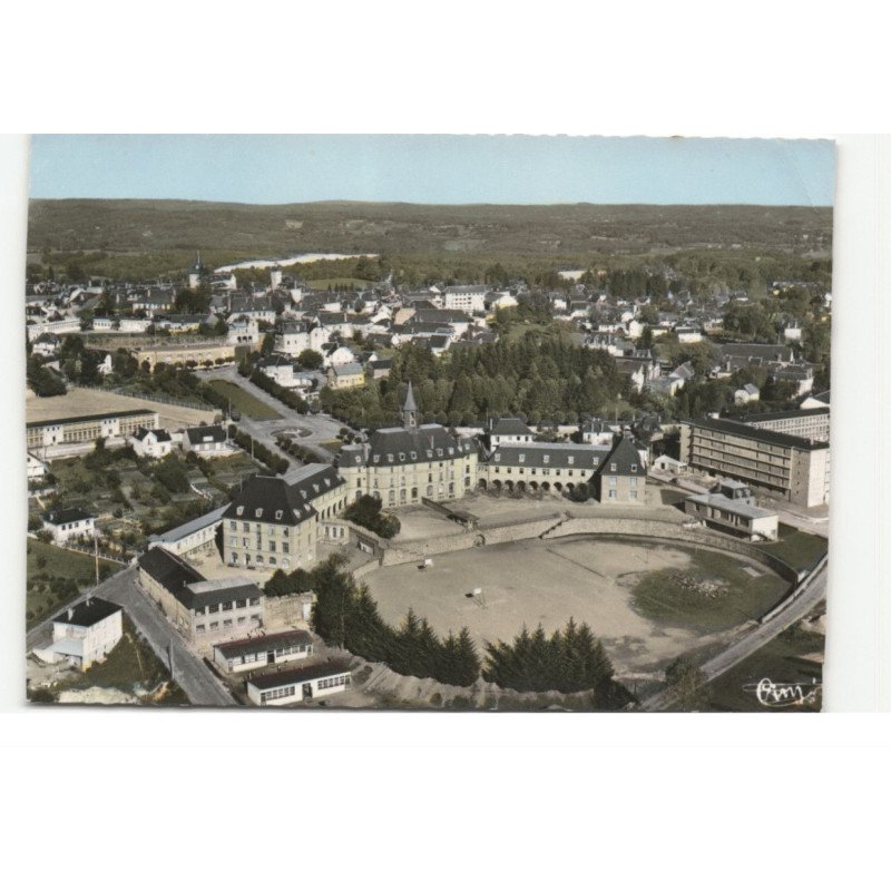 EGLETONS: vue générale, lycée technique albert thomas vue aérienne 10X15 - très bon état